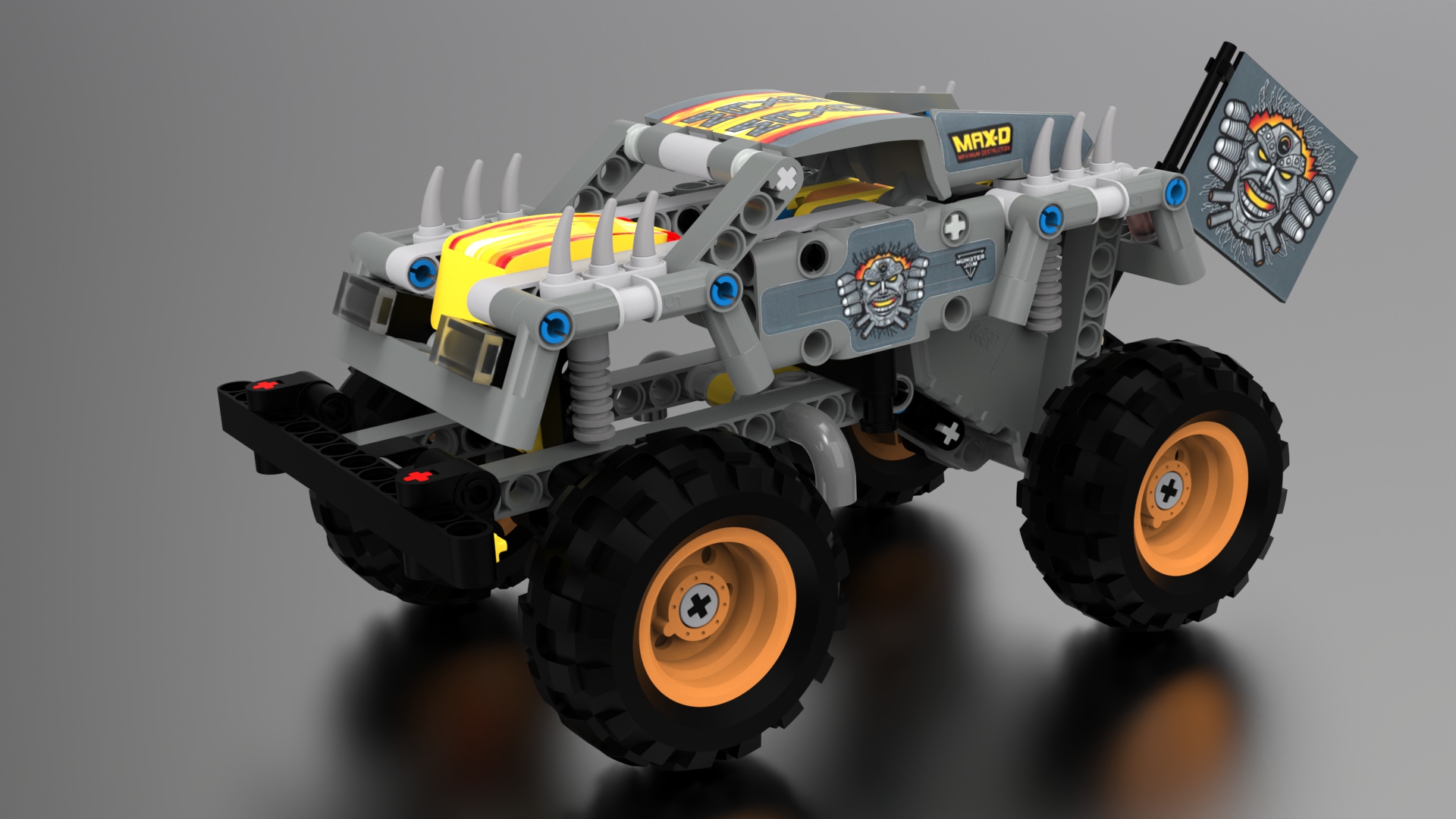lego-42119-monster-jam-max-d.8-乐高玩具赛车